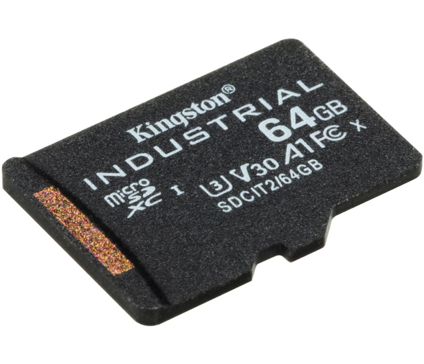 KINGSTON microSD klasy przemysłowej 64GB, 100/80MB/s + Adapter - 675821 - zdjęcie 4